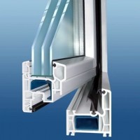 French style PVC/uPVC  triple glazed casement/awning  windows with grills design