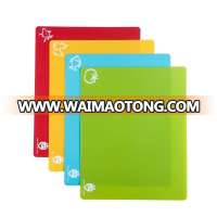 Cut and Slice Flexible Cutting Boards,folding chopping board,plastic flexible chopping cutting board